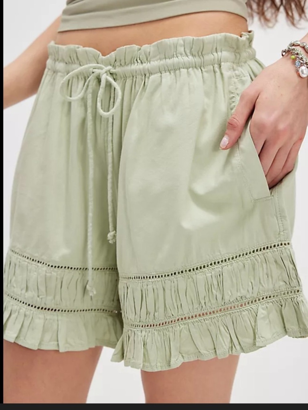 Free People Cambridge Pull-On Shorts - Picture 2 of 2